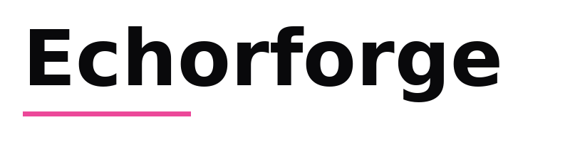 Echorforge logo